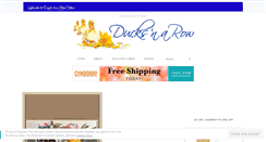 Desktop Screenshot of ducksnarow.com